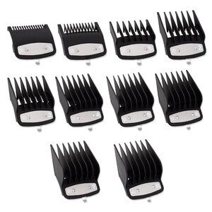 NEW 10 Piece Wahl Style Compatible Clippers Professional Clipper Guard Razor Cut